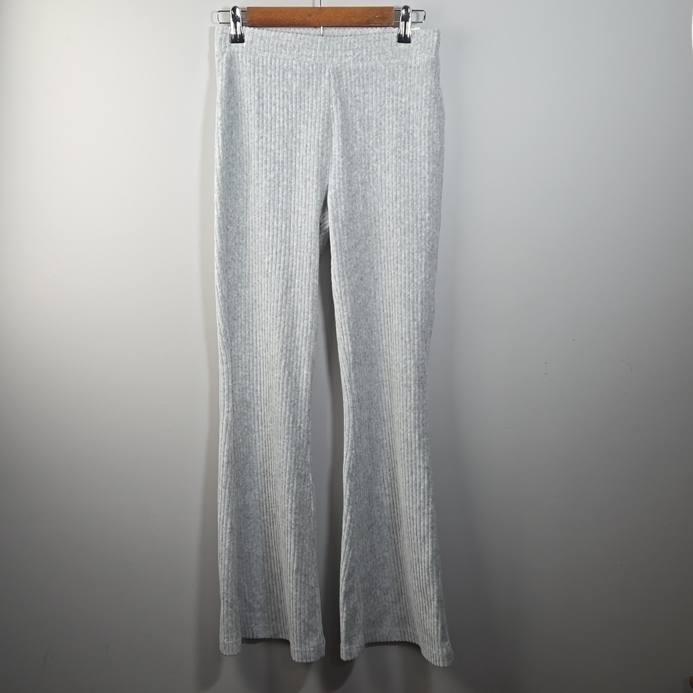 Aerie Hi-Rise Flare Soft Gray Pants NWT